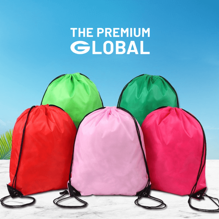 กระเป๋าผ้าร่มสะพายหลัง