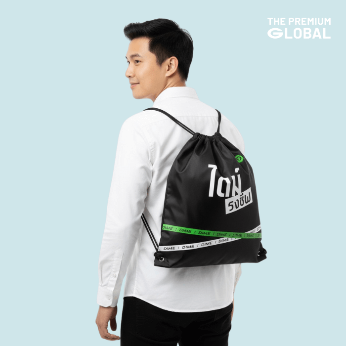 กระเป๋าผ้าร่มสะพายหลัง