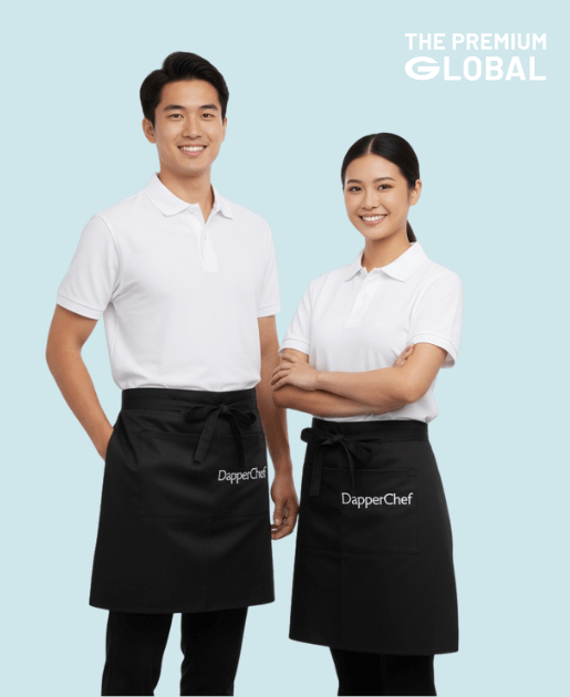 ผ้ากันเปื้อนครึ่งตัว