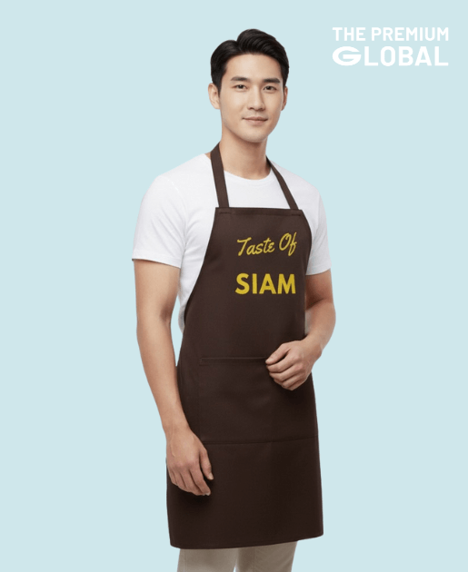 ผ้ากันเปื้อนสกรีนโลโก้