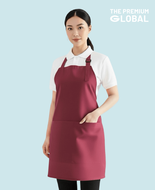 รับผลิตผ้ากันเปื้อนสกรีนโลโก้