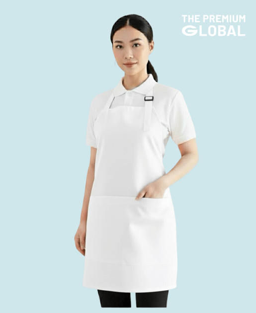 รับผลิตผ้ากันเปื้อนสกรีนโลโก้